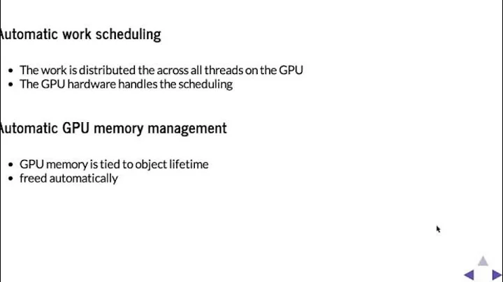 Using Numba to program the GPU from Python