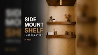 Lyons Crafted Side Mount Shelf Installation Video