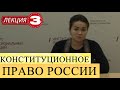 Конституционное право России. Лекция 3. Юридические свойства и сущность конституции РФ.