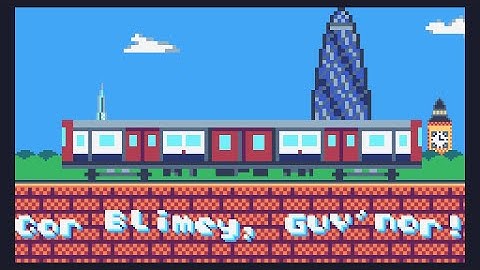 [TIC-80 Demo] London-FX, Revision Satellite Party Invite