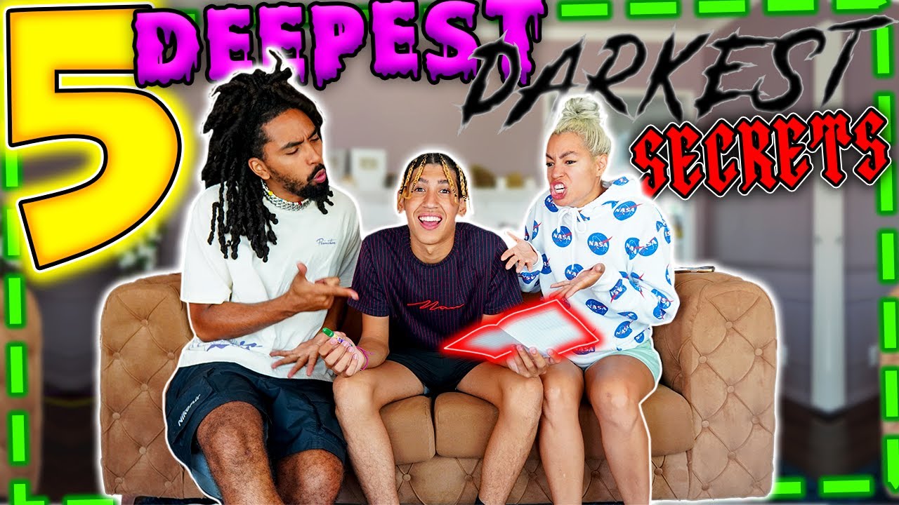 I Tell MY PARENTS my 5 DEEPEST DARKEST SECRETS !! (DIDNT END WELL) 😳
