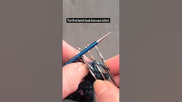 I-Cord Bind Off  on my Bling T with a 3 stitch I Cord tool? Easy!!! #knit #knittip