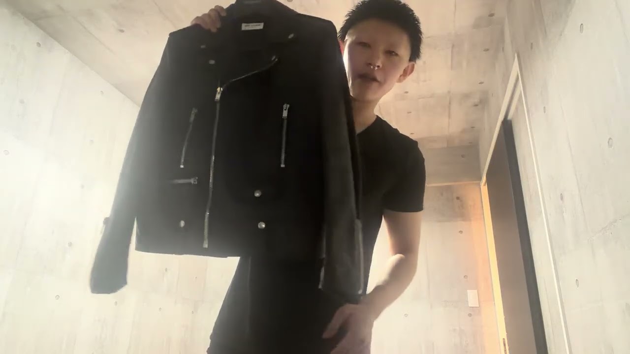 サンローランのl01ライダースを購入してきました！！！