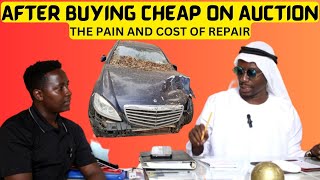 ARE AUCTIONS WORTH IT.. the value in buying cheap cars and cost of repair @omarsgarage9890