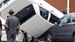 Possible tornado flips cars, topples trees in Maryland