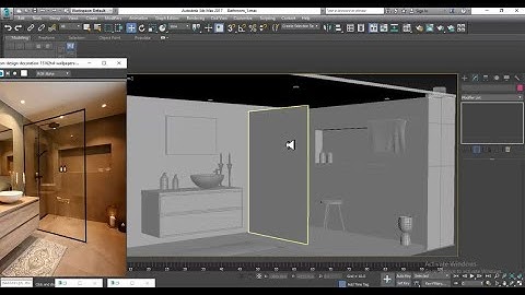 3DsMax Tutorials, Tutorial on 3D Modeling, Texturing & Lighting a  Luxury Bathroom in 3dsmax  Part 3