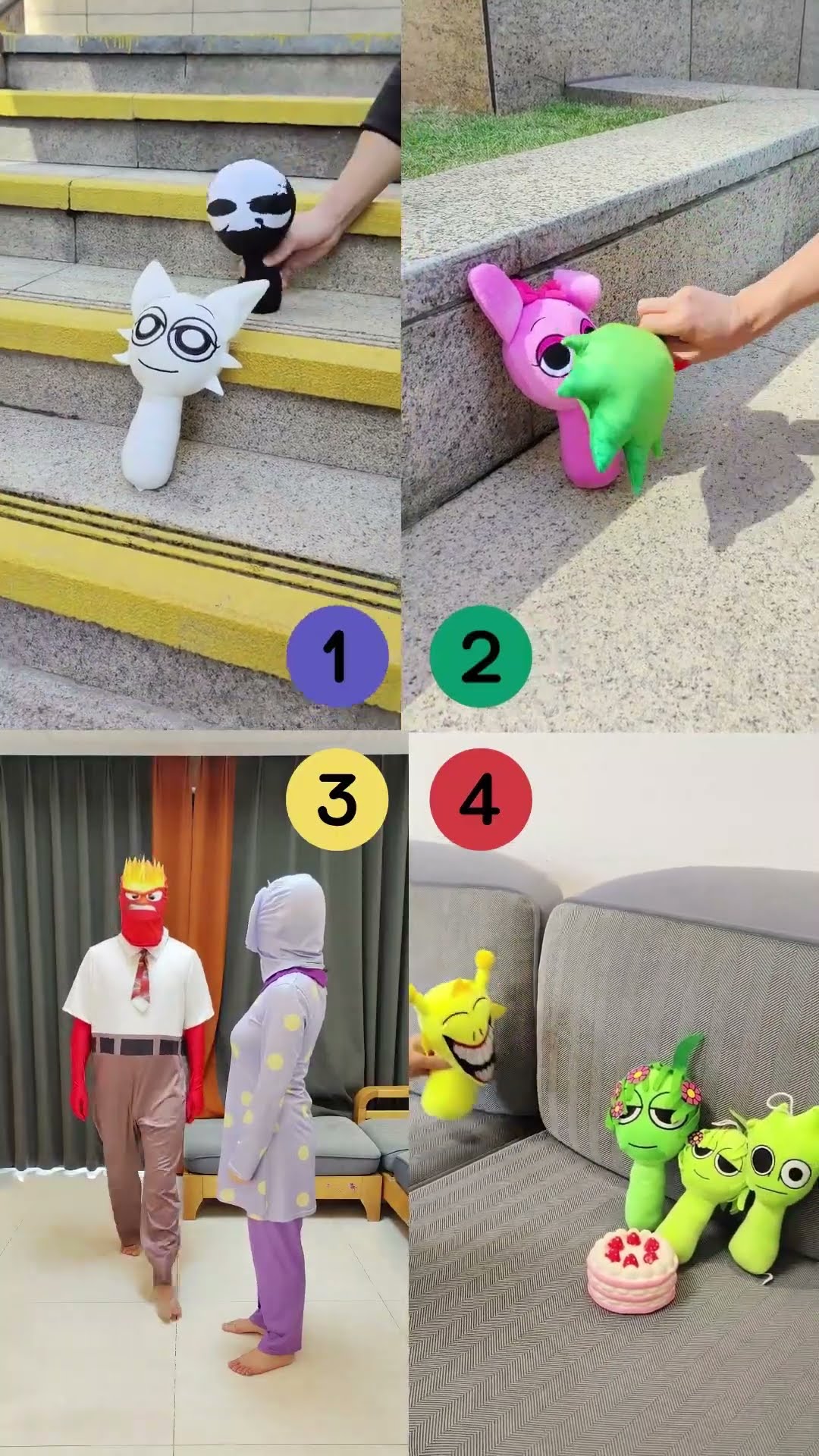 Top 5 Funny Sprunki collection