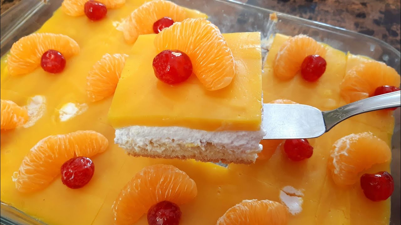 مذاق فوق الوصف رهيييب كيك أعجب به كل من تذوقه يذوب في الفم بدون برتقال مقادير في المتناول