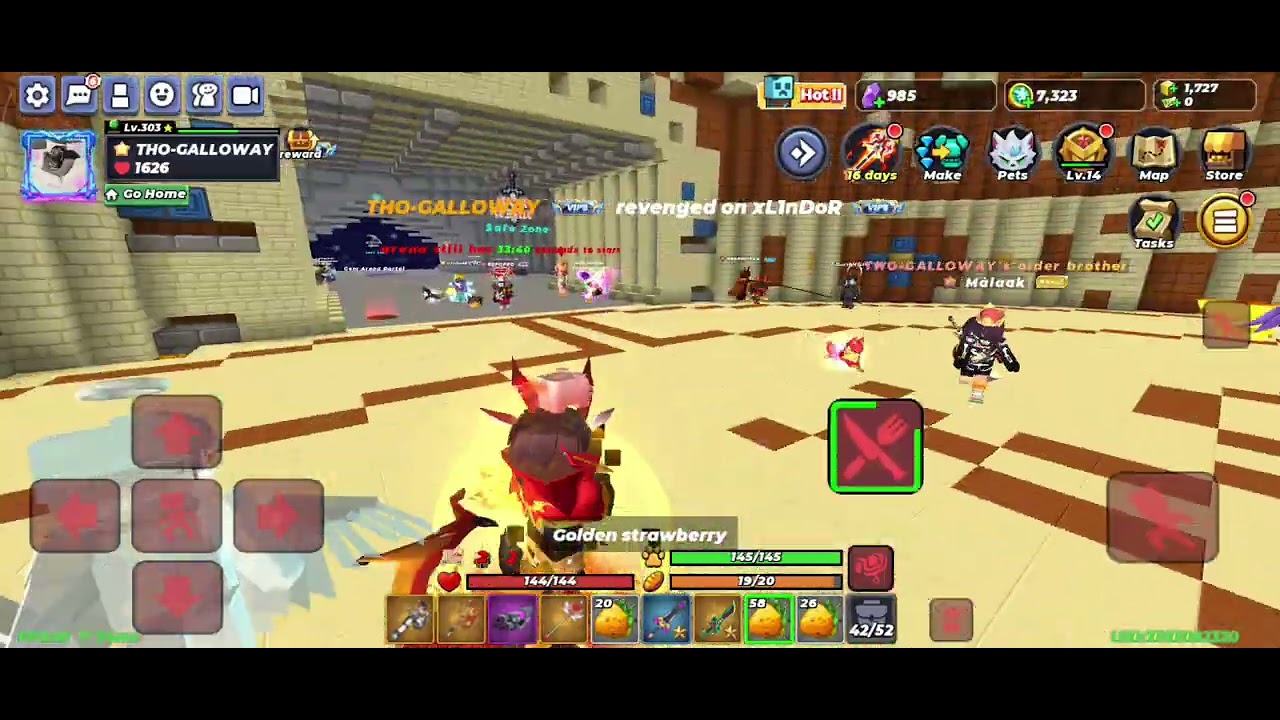 farming full stun user