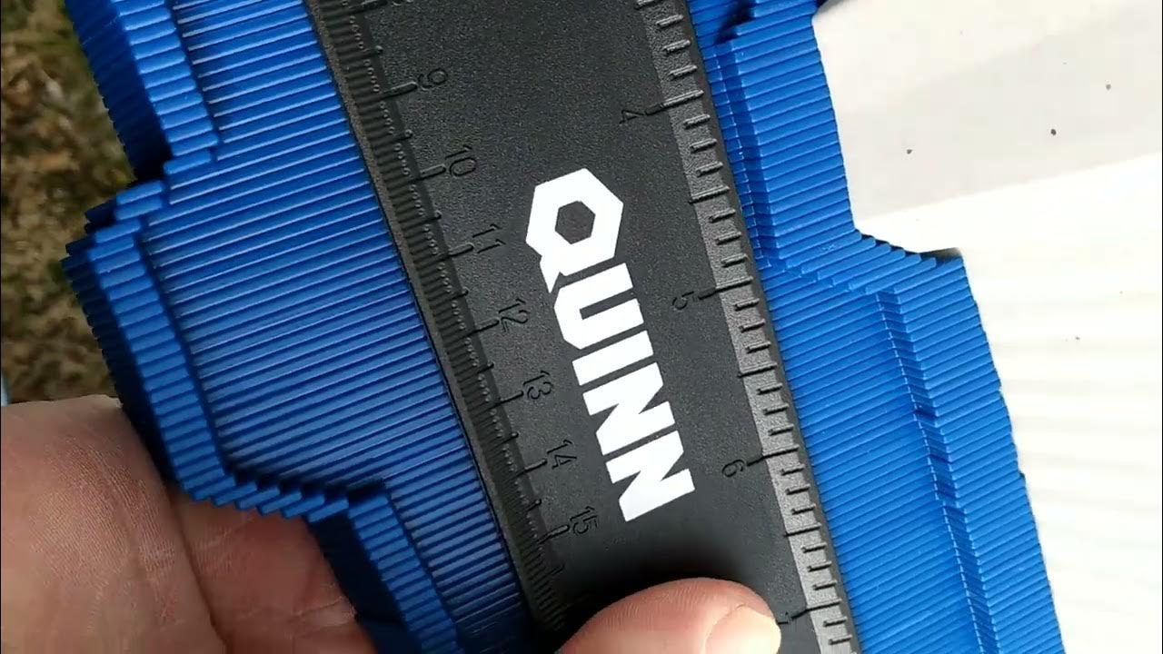 Quinn 10" contour gauge from Harbor Freight cutting woodworking 