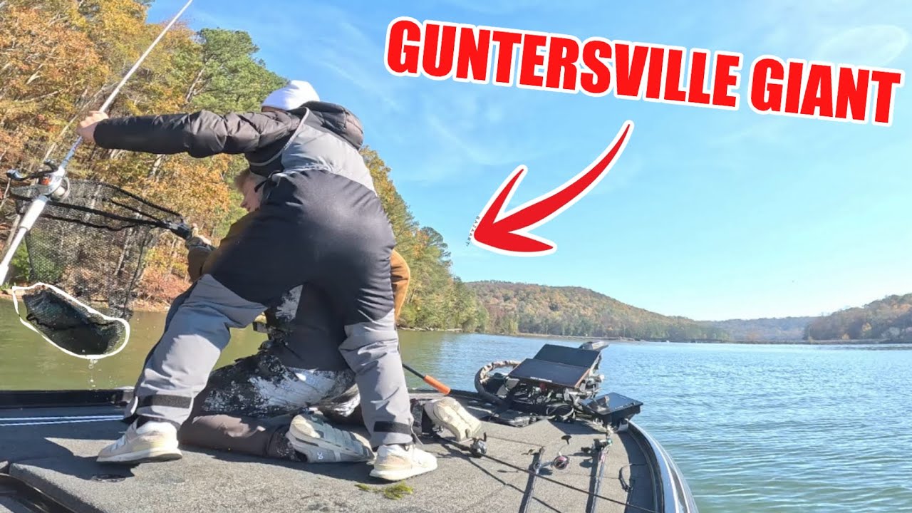 I CAUGHT A GIANT In a High School Fishing Tournament (Lake Guntersville)