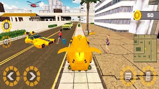 Real Flying Car Taxi Simulator - Flying Taxi Driving # Android Game Play screenshot 4
