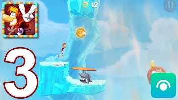 Rayman Fiesta Run - Gameplay Walkthrough Part 3 - Levels 13-19 (iOS, Android)