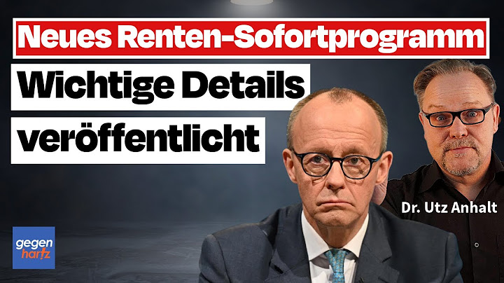 Rente: Wichtige Details veröffentlicht – Neues Renten-Sofortprogramm 2025