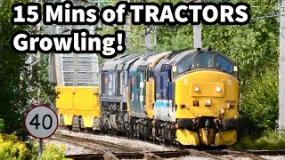 15 Mins of Class 37 'Tractors' GROWLING..!