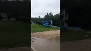 Rekreacyjny Nad Jeziorem Pobondzie.