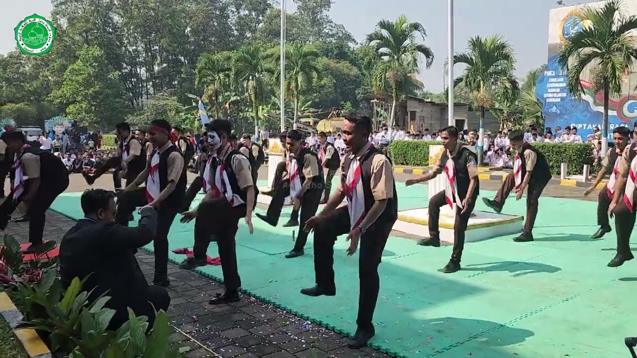 Penampilan MEMUKAU Pramuka santri PPM Ar-Ridho Sentul