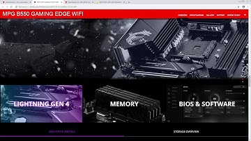 MSI B550 motherboard first impressions.