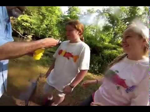 Poage Elementary School Trout Release 2013