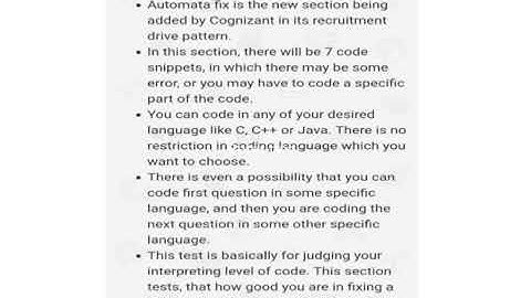Cognizant Automata Fix | What is Automata Fix...??? | Introduction to Automata Fix |