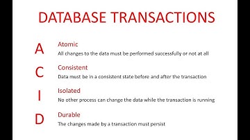 ACID Property Of Transaction ||  Transaction Processing System