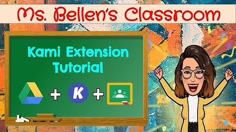 Kami Extension Tutorial | Clang Bellen