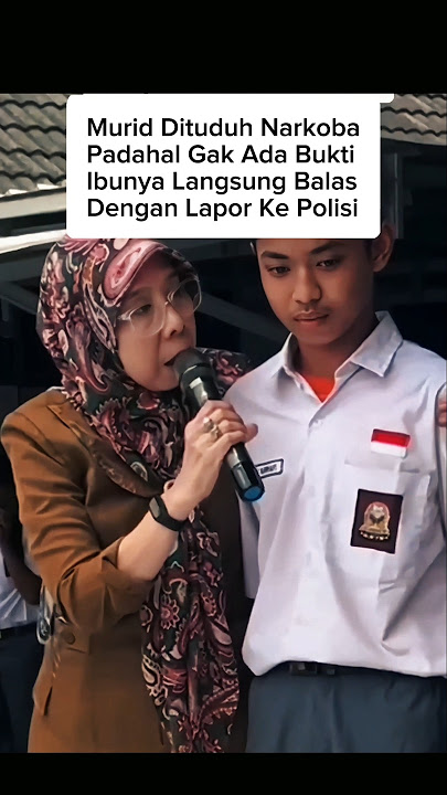 murid dituduh narkoba tanpa bukti.