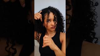 Easy Curly Hairstyle. #curlyhairstyles #easyhairstyles #hairinspo #naturalcurls #curlyhair