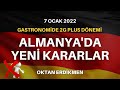 Almanya'da yeni kararlar: Gastronomide 2G+ dönemi - 7 Ocak 2022 Oktan Erdikmen