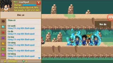 Ngọc Rồng Online : Mở skill 3 cho acc siêu cấp 1 .