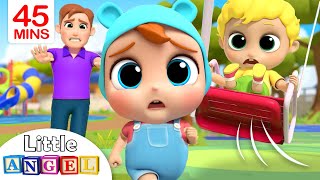 Play Safe at the Playground | Little Angel Kids Songs & Nursery Rhymes
