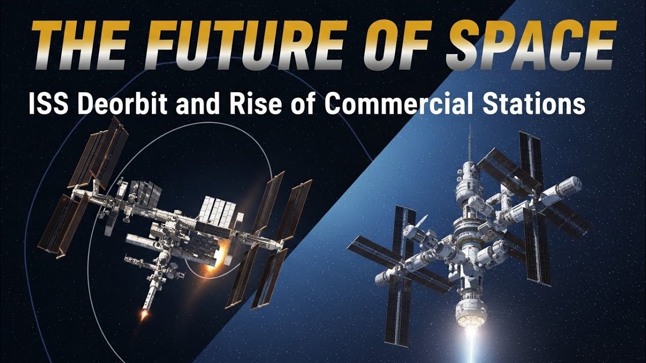 The Future of Space: ISS Deorbit and Rise of Commercial Stations
