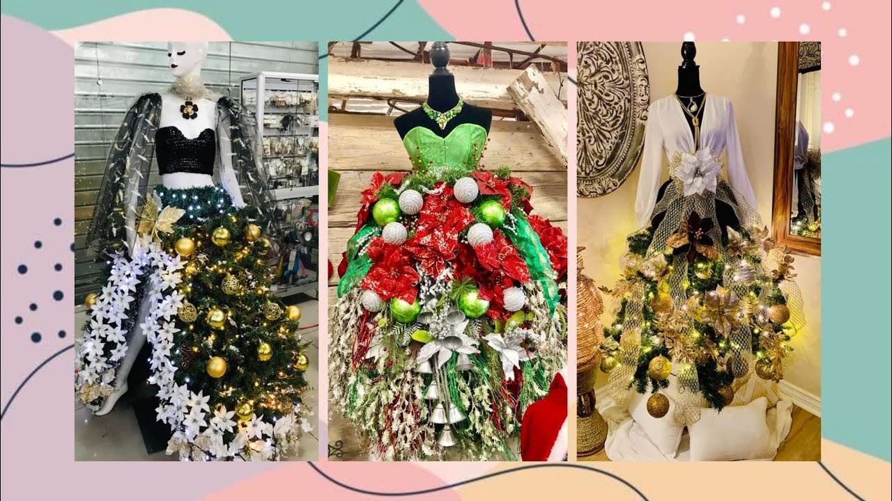 30 Best Dress Form Christmas Trees Mannequin Christmas Tree Ideas