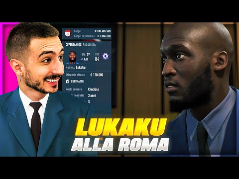 HO SIMULATO LA CARRIERA DI LUKAKU CON LA ROMA!!