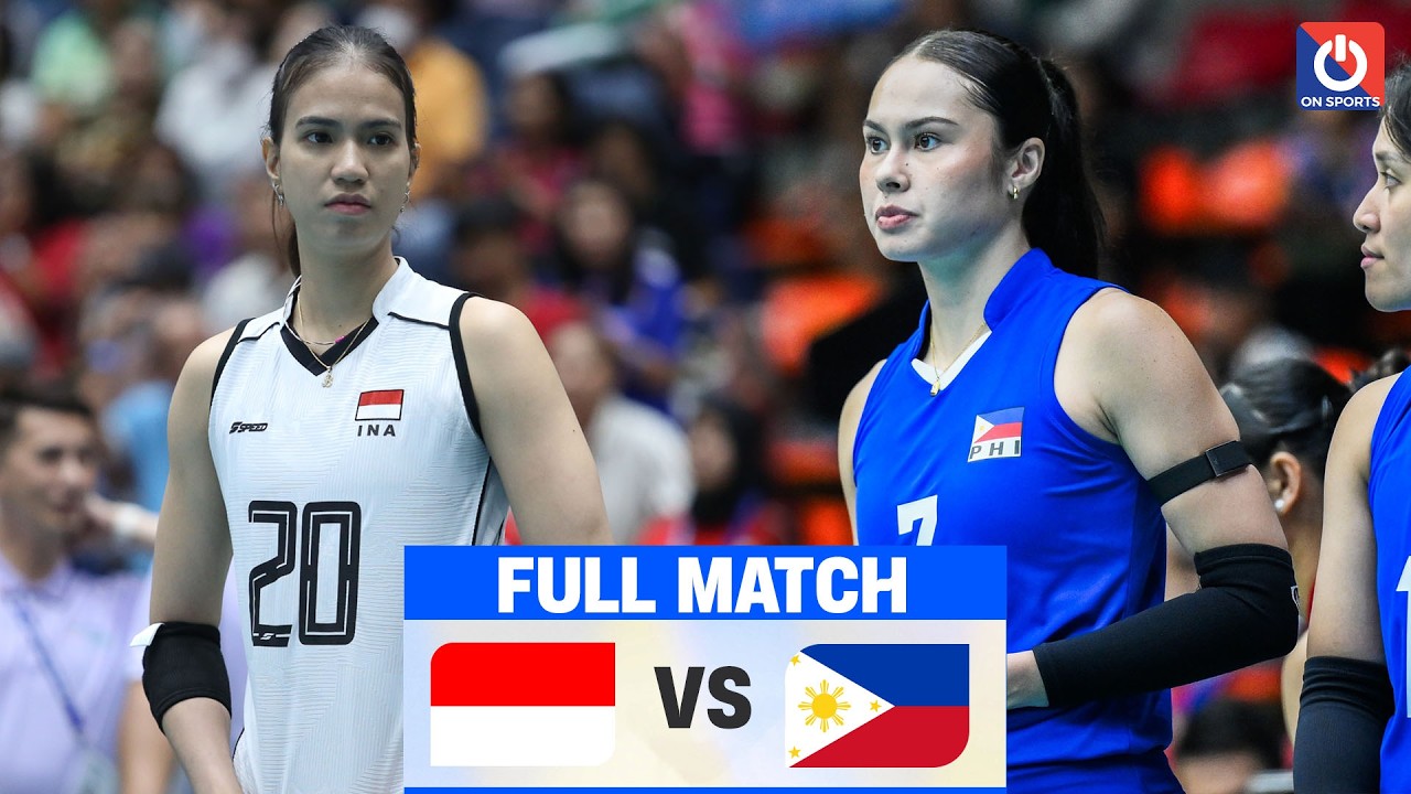 FULL HD | INDONESIA vs. PHILIPPINES | Shella Bernadetha vs. Vanie Gandler - Đẳng cấp lên tiếng