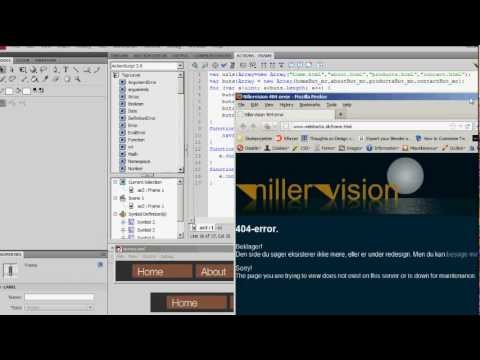 Flash/Actionscript webudvikling Del 3 - Arrays og loops (på dansk)