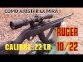 Rifle RUGER 10/22 Calibre .22 LR Revisión ( 2/3 )