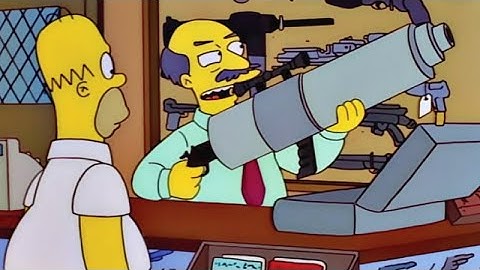 Homer Buys a Gun