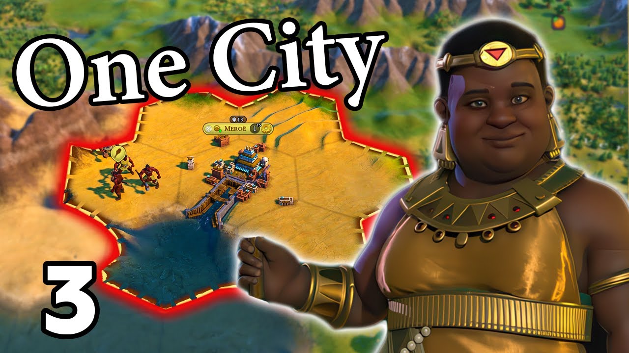 ONE CITY | CIV 6 CHALLENGE with Amanitore