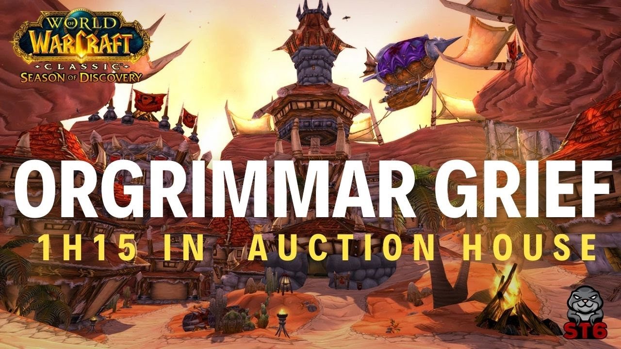 NEW RECORD 1H15 HOLDING ORGRIMMAR AUCTION HOUSE SEAL TEAM SIX