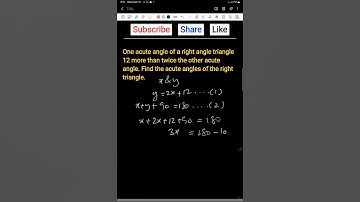 Solution using simultaneous Equations #viral #shorts #youtubeshorts