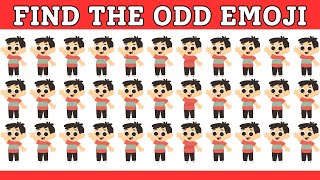 Find the Odd Emoji Out | Emoji Quiz | How Sharp Are Your Eyes?