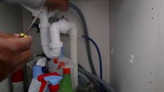 HOW TO CONNECT DRAINAGE EXTENSION PIPE FOR YOUR WASHING MACHINE