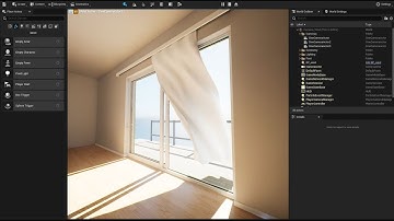 Unreal Engine 5 Curtains (project file)