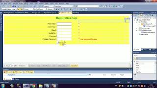 Simple Code To Connect Registration Page To Database In Asp.Net