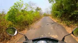 No one on the road || Explore the forest area Road || Solo Ride  ￼