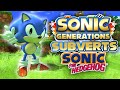 How Sonic Generations Subverts Classic Sonic