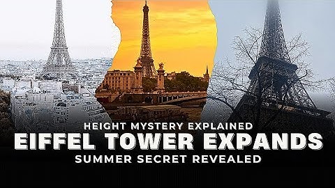 Eiffel Tower Height Mystery Explained | Thermal Expansion | #shorts#ytshorts #youtubeshorts #youtube