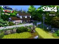 Japanese Countryside | 日本の田舎 | NO CC | Sims 4 stop motion build【シムズ4建築】