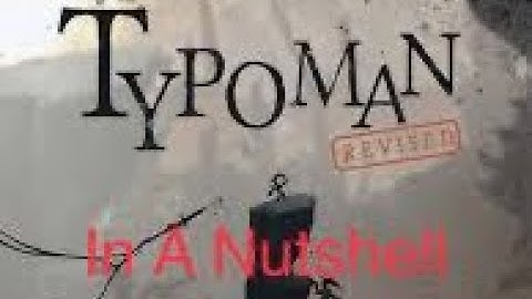 Typoman In A Nutshell (Animation)